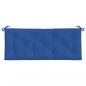 Preview: Gartenbank-Auflage Blau 120x50x7 cm Oxford-Gewebe