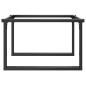 Preview: Couchtischbeine O-Gestell 80x70x43 cm Gusseisen