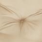 Preview: Gartenbank-Auflagen 2 Stk. Beige 180x50x7 cm Oxford-Gewebe