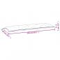 Preview: Gartenbank-Auflage Grau 150x50x7 cm Oxford-Gewebe
