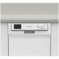 Preview: Sharp QW-HS12S47EW-DE Teilintegrierter Geschirrspüler, 45 cm breit, 10 Maßgedecke, Startvorwahl, Express 50", AquaStop, weiß