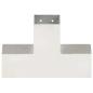 Preview: Pfostenverbinder 4 Stk. X-Form Verzinktes Metall 81 x 81 mm