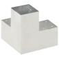 Preview: Pfostenverbinder Y-Form Verzinktes Metall 91 x 91 mm
