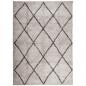 Preview: Shaggy-Teppich Hochflor Modern Beige Anthrazit 200x280 cm
