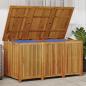 Preview: ARDEBO.de - Gartenbox 150x80x75 cm Massivholz Akazie