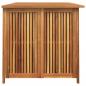 Preview: Gartenbox 150x80x75 cm Massivholz Akazie