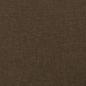 Preview: Boxspringbett mit Matratze Dunkelbraun 120x190 cm Stoff