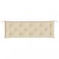 Preview: Gartenbank-Auflagen 2 Stk. Beige 150x50x7 cm Oxford-Gewebe