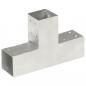 Preview: Pfostenverbinder T-Form Verzinktes Metall 71 x 71 mm