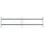 Preview: Fenstergitter Verstellbar mit 2 Querstäben 700-1050 mm