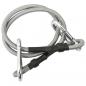 Preview: Seile mit Karabiner 4 Stk. Gummi