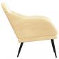 Preview: Sessel Creme 63x76x80 cm Samt