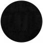 Preview: Shaggy-Teppich PAMPLONA Hochflor Modern Schwarz Ø 280 cm