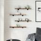 Preview: Wandregale 4 Stk. Räuchereiche 60x10x1,5 cm Holzwerkstoff