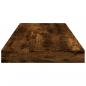 Preview: Wandregale 4 Stk. Räuchereiche 60x10x1,5 cm Holzwerkstoff