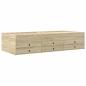 Preview: Tagesbett mit Schubladen Sonoma-Eiche 75x190 cm Holzwerkstoff