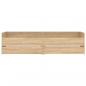 Preview: Bett mit Schubladen Sonoma-Eiche 75x190 cm