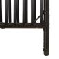 Preview: Paravent 6-tlg. Schwarz Poly Rattan