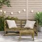 Preview: ARDEBO.de - Garten-Ecksofas 2 Stk. 70x70x67 cm Kiefernholz Imprägniert