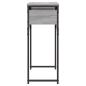Preview: Konsolentisch mit Ablage Grau Sonoma 75x30x75cm Holzwerkstoff