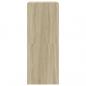 Preview: Schuhschrank mit 2 Klappen Sonoma-Eiche 80x42x108 cm