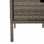 Preview: Gartenschrank Grau 55x59x80 cm Poly Rattan