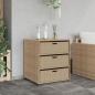 Preview: Gartenschrank Beige 55x59x69 cm Poly Rattan