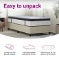 Preview: Matratze Taschenfederkern Medium Plus 90x190 cm