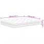 Preview: Matratze Taschenfederkern Mittel 160x200 cm