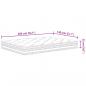 Preview: Matratze Taschenfederkern Mittel 140x200 cm