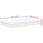 Preview: Matratze Taschenfederkern Mittel 120x200 cm
