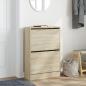 Preview: Schuhschrank Sonoma-Eiche 60x21x87,5 cm Holzwerkstoff