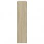 Preview: Schuhschrank Sonoma-Eiche 60x21x87,5 cm Holzwerkstoff