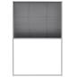 Preview: Insektenschutz-Plissee für Fenster Aluminium 80 x 120 cm 