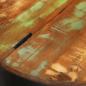 Preview: 2-tlg. Couchtisch-Set Altholz Massiv Schwarz Schalenform