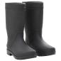 Preview: Gummistiefel Schwarz Größe 38 PVC