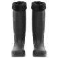 Preview: Gummistiefel mit Herausnehmbarem Innenfutter Schwarz Gr. 39 PVC