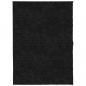 Preview: Shaggy-Teppich PAMPLONA Hochflor Modern Schwarz 140x200 cm