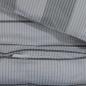 Preview: Bettwäsche-Set Grau 220x240 cm Baumwolle