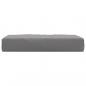 Preview: Palettenkissen Grau 60x60x8 cm Oxford-Gewebe