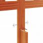 Preview: Kopfteil Wachsbraun 135 cm Massivholz Kiefer