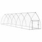 Preview: Hühnerkäfig Silbern 600x105x120 cm Verzinkter Stahl