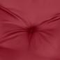 Preview: Gartenbank-Auflage Weinrot 100x50x7 cm Oxford-Gewebe