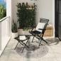 Preview: ARDEBO.de - Teppich ARBIZU Indoor und Outdoor Vintage-Design Ø 120 cm