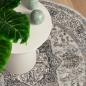 Preview: Teppich ARBIZU Indoor und Outdoor Vintage-Design Ø 120 cm