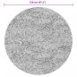 Preview: Teppich ARBIZU Indoor und Outdoor Vintage-Design Ø 120 cm
