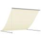 Preview: Markise Einziehbar Creme 200x150 cm Stoff und Stahl