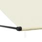 Preview: Markise Einziehbar Creme 200x150 cm Stoff und Stahl