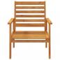 Preview: 4-tlg. Garten-Lounge-Set Massivholz Akazie