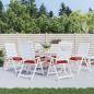 Preview: Palettenkissen 6 Stk. Rot 50x50x7 cm Oxford-Gewebe